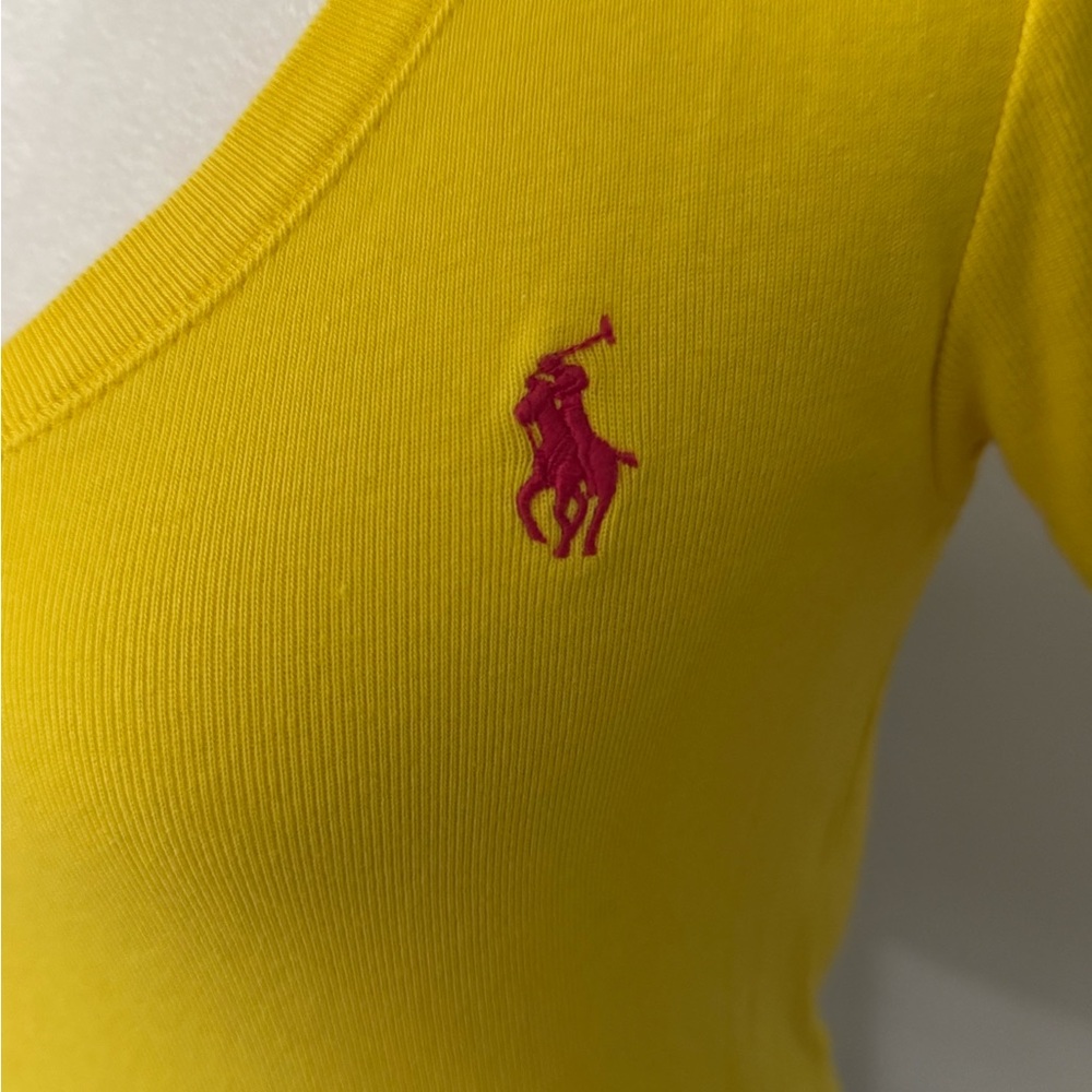 Ralph Lauren V-Neck Tee - Picture 2 of 4